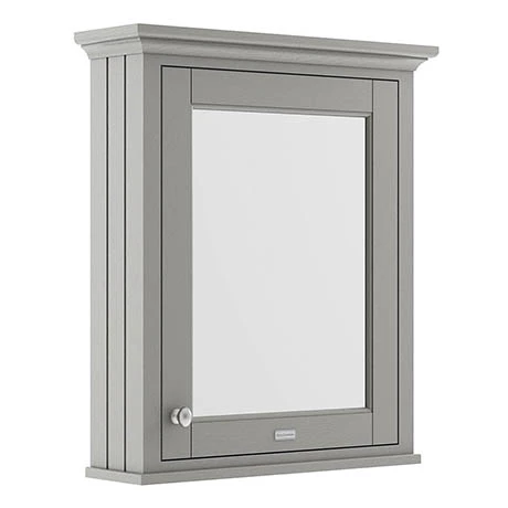 Old London 600mm Mirror Cabinet - Storm Grey - LON214 Old London 600mm Mirror Cabinet - Storm Grey - LON214 -Old London shop LON214 P