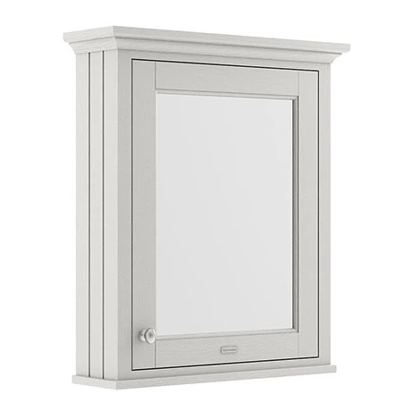 Old London 600mm Mirror Cabinet - Timeless Sand - LON414 1 Old London 600mm Mirror Cabinet - Timeless Sand - LON414