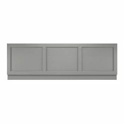 Old London Front Bath Panel & Plinth - Storm Grey - 2 Size Options