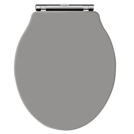 Old London Storm Grey Wooden Soft Close Seat For Chancery Toilets - LOS298 1 Old London Storm Grey Wooden Soft Close Seat For Chancery Toilets - LOS298