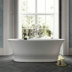 Old London Farringdon L1555 X W740mm Double Ended Freestanding Bath - NBB004