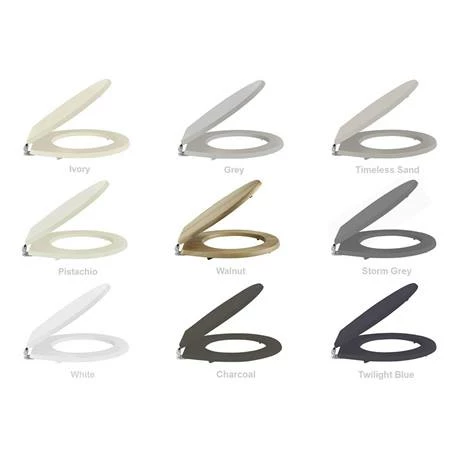 Old London Richmond Traditional Back To Wall Pan + Soft Close Seat 5 Old London Richmond Traditional Back To Wall Pan + Soft Close Seat - Image 5