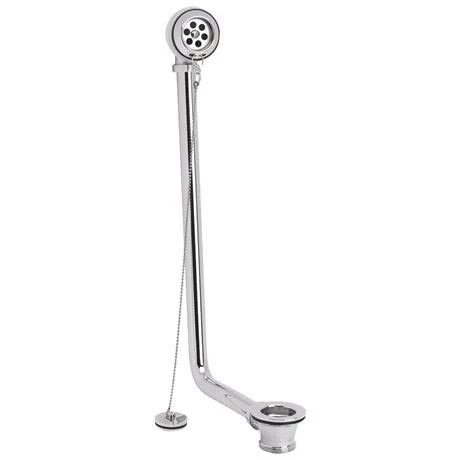 Old London - Chrome Exposed Bath Retainer Waste - LDW007 Old London - Chrome Exposed Bath Retainer Waste - LDW007 -Old London shop Old London Chrome Exposed Bath Retainer Waste LDW007 p