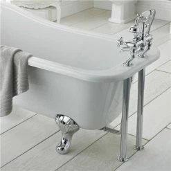 Old London - Chrome Traditional Roll Top Bath Pack - LDW002 5 Old London - Chrome Traditional Roll Top Bath Pack - LDW002 -Old London shop Old London Chrome Tradtional Roll Top Bath Pack LDW002 d2 375
