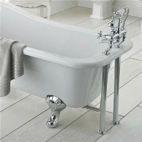 Old London - Chrome Traditional Roll Top Bath Pack - LDW002 3 Old London - Chrome Traditional Roll Top Bath Pack - LDW002 - Image 3