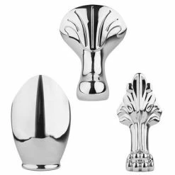 Old London Kenton 1690 X 745 'D' Shaped Back To Wall Bath + Chrome Leg Set -Old London shop Old London Kenton bath d5 460