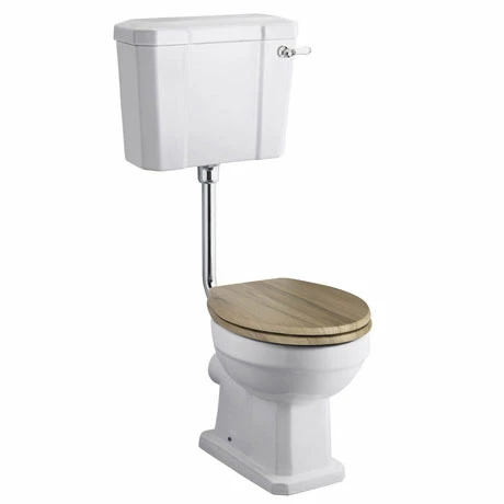 Old London Richmond Low Level Traditional Toilet + Soft Close Seat 1 Old London Richmond Low Level Traditional Toilet + Soft Close Seat