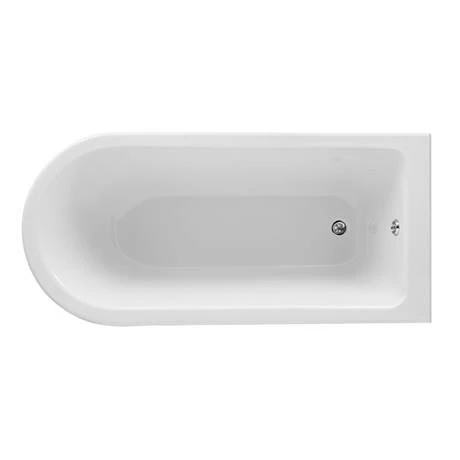 Old London Winterburn 1700 X 750 Single Ended Traditional Shower Bath With Chrome Leg Set 2 Old London Winterburn 1700 X 750 Single Ended Traditional Shower Bath With Chrome Leg Set - Image 2